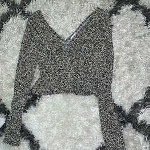 Nordstrom’s cheetah top